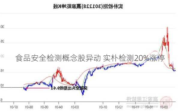 食品安全检测概念股异动 实朴检测20%涨停