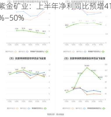 紫金矿业：上半年净利同比预增41%―50%