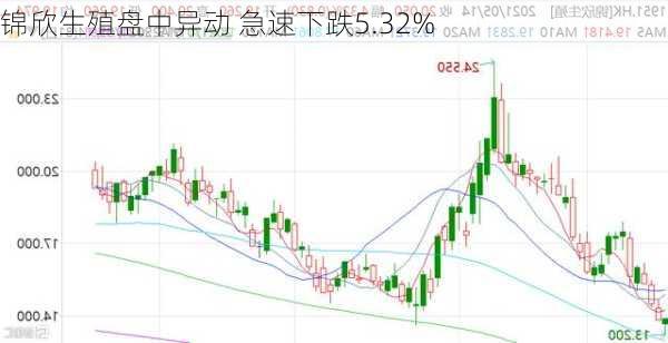 锦欣生殖盘中异动 急速下跌5.32%