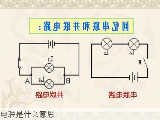 电联是什么意思