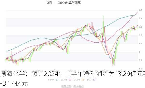 渤海化学：预计2024年上半年净利润约为-3.29亿元到-3.14亿元