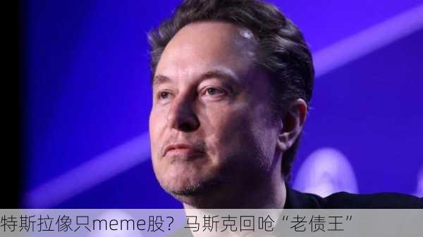 特斯拉像只meme股？马斯克回呛“老债王”