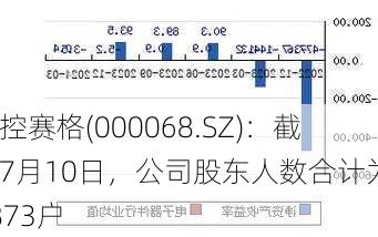 华控赛格(000068.SZ)：截止7月10日，公司股东人数合计为40873户