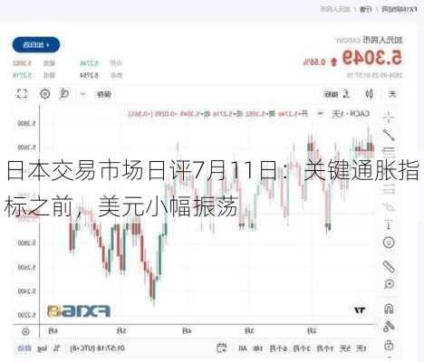 日本交易市场日评7月11日：关键通胀指标之前，美元小幅振荡