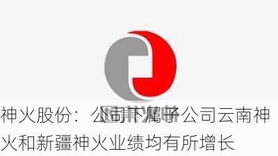 神火股份：公司下属子公司云南神火和新疆神火业绩均有所增长