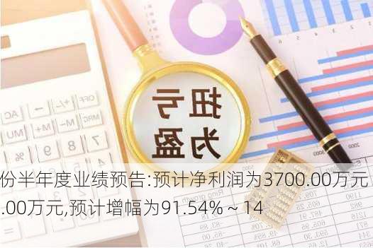 远程股份半年度业绩预告:预计净利润为3700.00万元 ~ 4800.00万元,预计增幅为91.54% ~ 148.49%