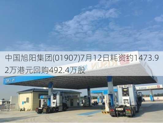 中国旭阳集团(01907)7月12日耗资约1473.92万港元回购492.4万股