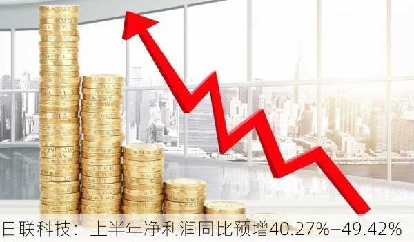 日联科技：上半年净利润同比预增40.27%―49.42%