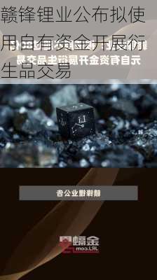 赣锋锂业公布拟使用自有资金开展衍生品交易