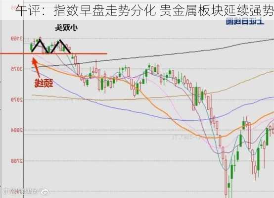 午评：指数早盘走势分化 贵金属板块延续强势