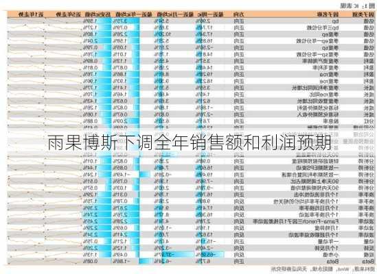 雨果博斯下调全年销售额和利润预期