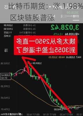 比特币期货：涨 1.98% 区块链股普涨