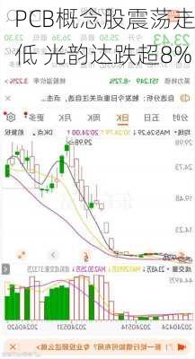 PCB概念股震荡走低 光韵达跌超8%