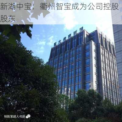 新湖中宝：衢州智宝成为公司控股股东