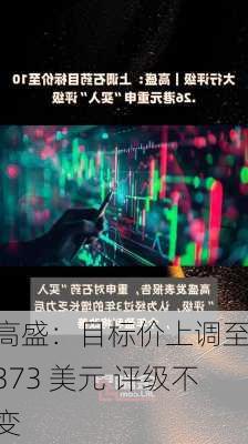 高盛：目标价上调至 373 美元 评级不变