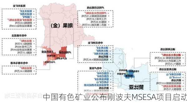 中国有色矿业公布刚波夫MSESA项目启动