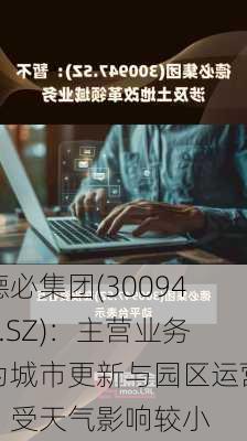 德必集团(300947.SZ)：主营业务为城市更新与园区运营，受天气影响较小