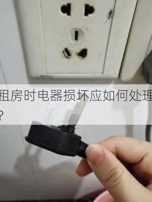 租房时电器损坏应如何处理？