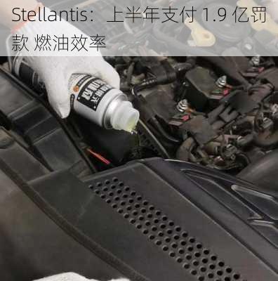 Stellantis：上半年支付 1.9 亿罚款 燃油效率