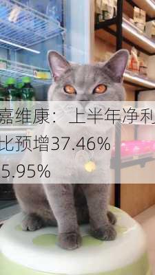 达嘉维康：上半年净利同比预增37.46%―75.95%