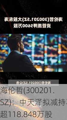 海伦哲(300201.SZ)：中天泽拟减持不超118.848万股