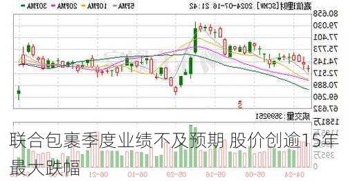 联合包裹季度业绩不及预期 股价创逾15年最大跌幅