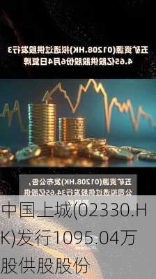 中国上城(02330.HK)发行1095.04万股供股股份