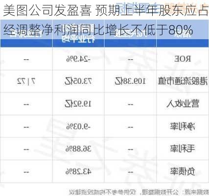 美图公司发盈喜 预期上半年股东应占经调整净利润同比增长不低于80%