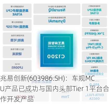 兆易创新(603986.SH)：车规MCU产品已成功与国内头部Tier 1平台合作开发产品