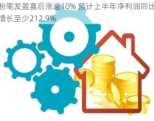 粉笔发盈喜后涨逾10% 预计上半年净利润同比增长至少212.9%