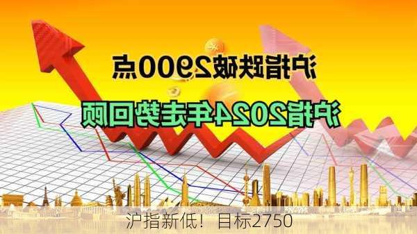 沪指新低！目标2750