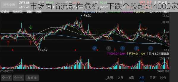 市场面临流动性危机，下跌个股超过4000家