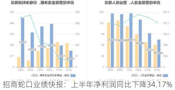 招商蛇口业绩快报：上半年净利润同比下降34.17%