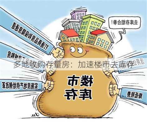 多地收购存量房：加速楼市去库存