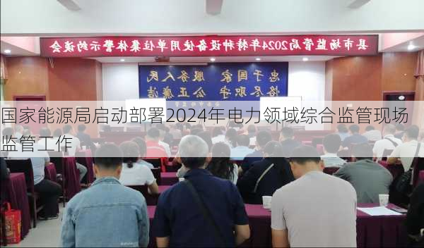 国家能源局启动部署2024年电力领域综合监管现场监管工作