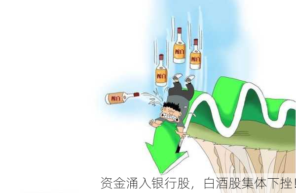 资金涌入银行股，白酒股集体下挫！