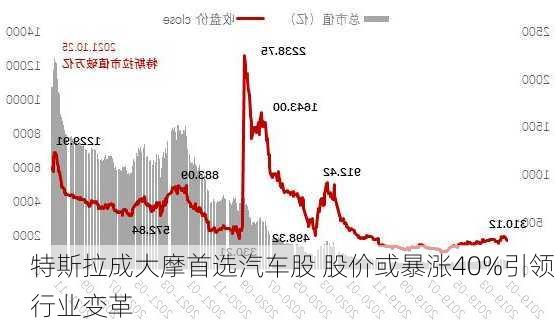 特斯拉成大摩首选汽车股 股价或暴涨40%引领行业变革