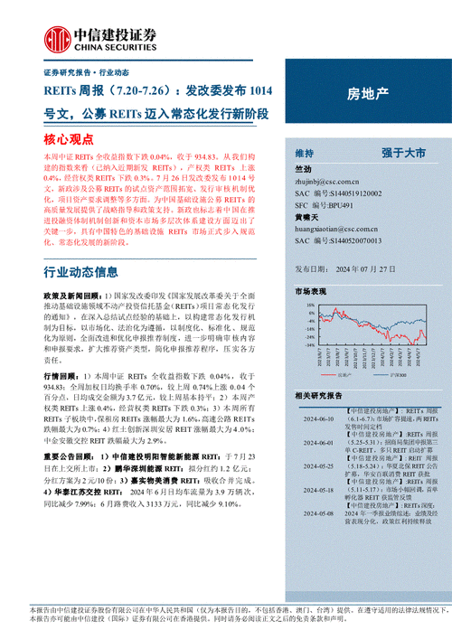 重磅政策利好，公募REITs迈入常态化发行新阶段！二级市场仍在横盘震荡