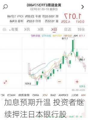 加息预期升温 投资者继续押注日本银行股