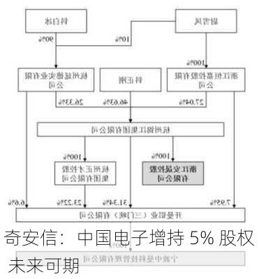 奇安信：中国电子增持 5% 股权 未来可期