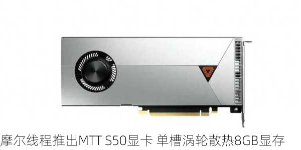 摩尔线程推出MTT S50显卡 单槽涡轮散热8GB显存