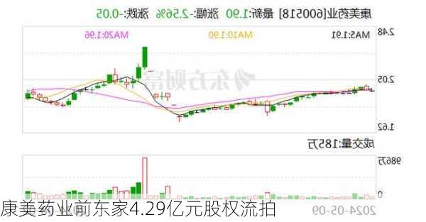 康美药业前东家4.29亿元股权流拍