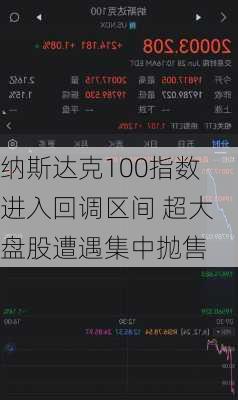 纳斯达克100指数进入回调区间 超大盘股遭遇集中抛售