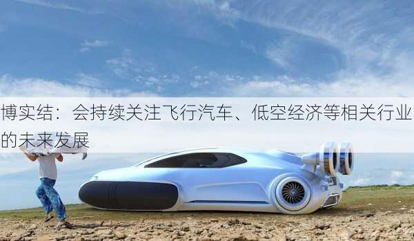 博实结：会持续关注飞行汽车、低空经济等相关行业的未来发展