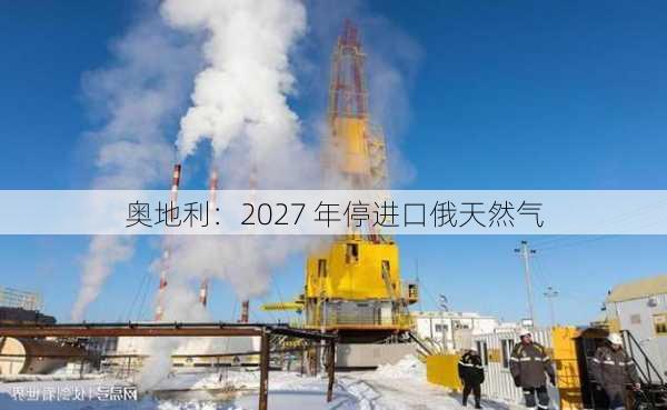 奥地利：2027 年停进口俄天然气