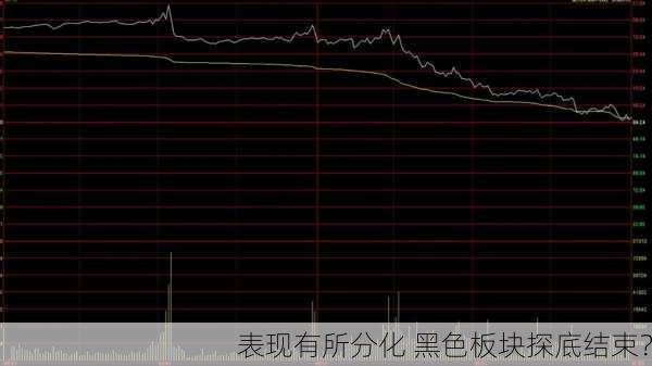 表现有所分化 黑色板块探底结束？