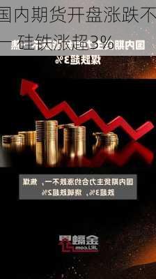 国内期货开盘涨跌不一 硅铁涨超3%