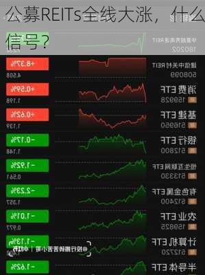 公募REITs全线大涨，什么信号？