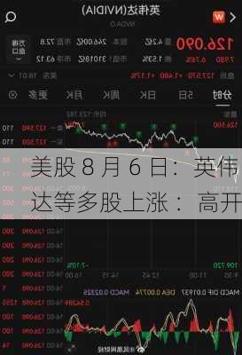 美股 8 月 6 日：英伟达等多股上涨 ：高开