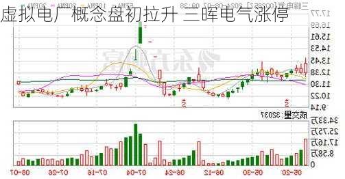 虚拟电厂概念盘初拉升 三晖电气涨停